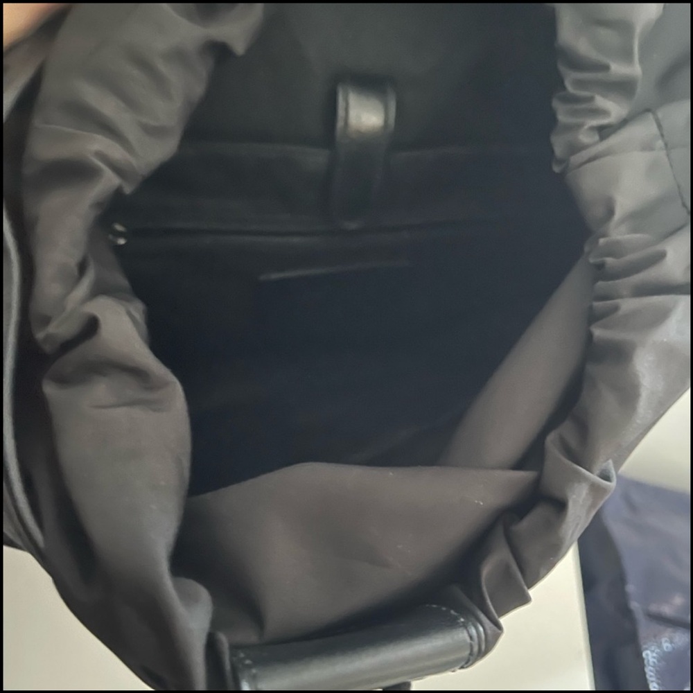 Coach Gray and Black Backpack with Padded Straps - Picture 5 of 5
